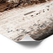 Farmhouse Rustic Barn Horse Perfect Poster (Hoek)