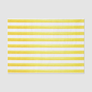 Farmhouse stijl Lemon Striped Tissue Paper Tissuepapier
