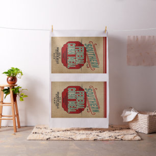 Farmhouse Style Burlap Feed Sack Sack Grain Stof