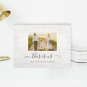 Farmhouse Style Custom Photo Calendar Kalender