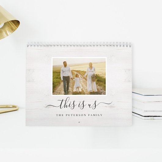 Farmhouse Style Custom Photo Calendar Kalender