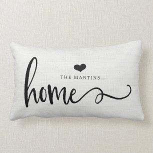 Farmhouse Style Grey Linen look Thuis Kussen