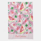 Farmhouse sur mesure Watermelon Hearts Serviettes (Vertical)