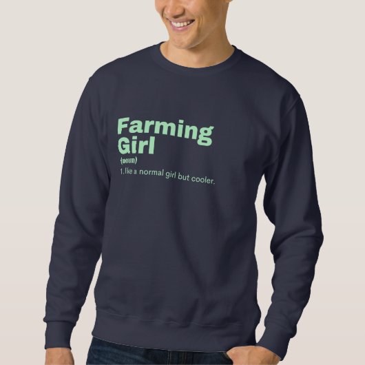 Farming Girl - Farming Trui (Voorkant)