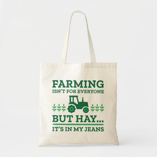 Farming Isn't For Everyone Tote Bag (Voorkant)