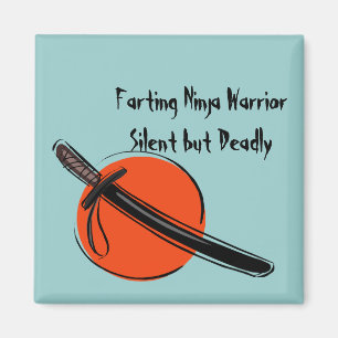 Farming Ninja Warrior Silent, maar Deadly Magnet Magneet