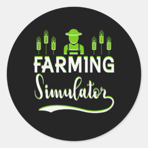Farming Simulator Ronde Sticker