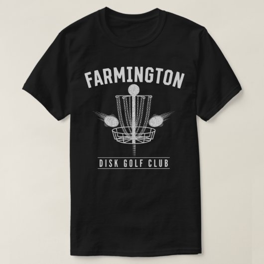 Farmington Disk Golf Club Golfer New Mexico Disk G T-shirt (Design voorkant)