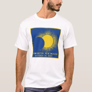 FARMINGTON NEW MEXICO Ringvormige Zonsverduisterin T-shirt
