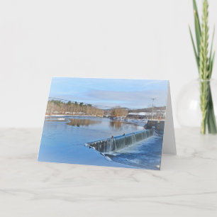Farmington River Notecard Kaart