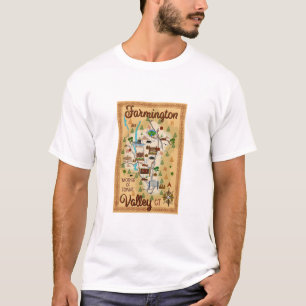 Farmington Valley, Connecticut, moeder van de sted T-shirt