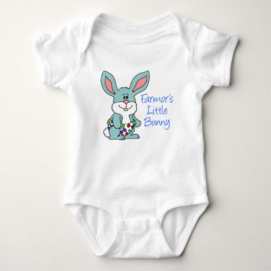 Farmor's kleine Bunny Romper (Voorkant)