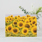 Farms | A Sunflower Field Bedankkaart (Staand voorkant)