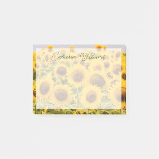 Farms | A Sunflower Field Post-it® Notes (Voorkant)