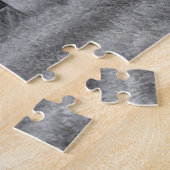 Farms | BW American Flag Barn Scene Legpuzzel (Zijkant)