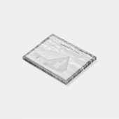 Farms | BW American Flag Barn Scene Post-it® Notes (Schuin)