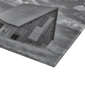 Farms | BW American Flag Barn Scene Snijplank (Hoek)