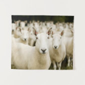 Farms | Herd of Sheep Wandkleed (Voorkant (horizontaal))