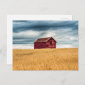 Farms | Old Red Barn Briefkaart (Voorkant / Achterkant)