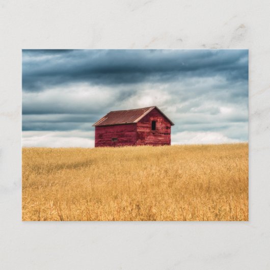 Farms | Old Red Barn Briefkaart (Voorkant)