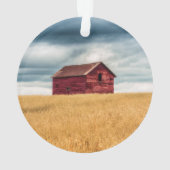 Farms | Old Red Barn Ornament (achterkant)