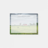 Farms Red Barn & Silo in Spring Post-it® Notes (Voorkant)