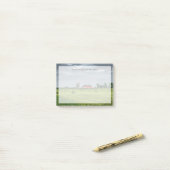 Farms Red Barn & Silo in Spring Post-it® Notes (Op bureau)