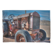 Farms | Rusty Antique Tractor Kussensloop (Voorkant)