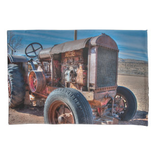 Farms Rusty Antique Tractor Kussensloop