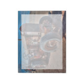 Farms | Rusty Antique Tractor Notitieblok (Gedraaid)