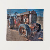 Farms | Rusty Antique Tractor Wandkleed (Voorkant (horizontaal))
