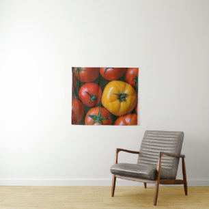 Farms Shiny Red & Yellow Tomatoes Wandkleed