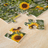Farms | Sunflower Field Legpuzzel (Zijkant)
