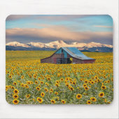 Farms | Sunflower Field Muismat (Voorkant)