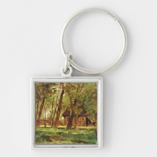 Farmstead under Trees Sleutelhanger (Voorkant)