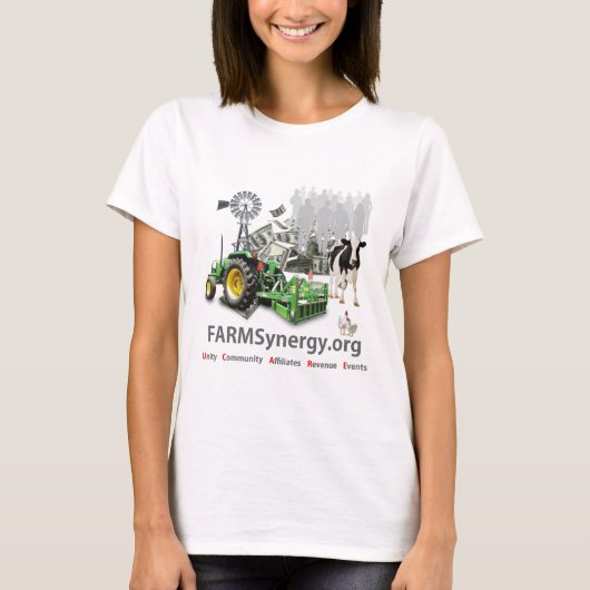 FARMSynergy - T-shirts - Gals (Devant)