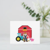 Farmyard Briefkaart (Staand voorkant)