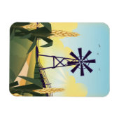 Farmyard en windmolen magneet (Horizontaal)