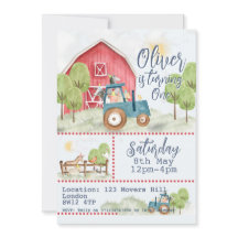 🚜🎉 Farmyard Friends Verjaardagsuitnodiging