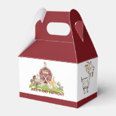 Farmyard Fun Favor Box Bedankdoosjes (Voorkant Zijde)