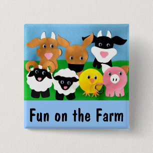 Farmyard Gang Button