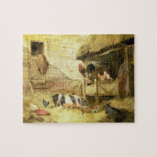 Farmyard Scene Legpuzzel (Horizontaal)