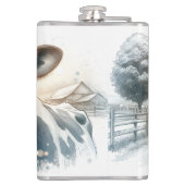 Farmyard Whispers Heupfles (Achterkant)