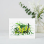 Farn, Blätter, Dschungel, Landschaft, Natur Briefkaart (Staand voorkant)
