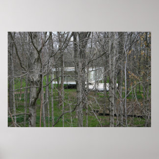 Farnsworth House, Bossen Poster