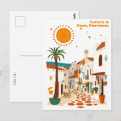 Faro Algarve Portugal vacances Carte postale (Devant / Derrière)