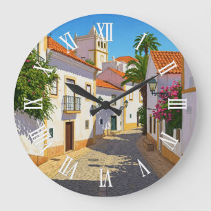 Faro Portugal Algarve Reizen Grote Klok