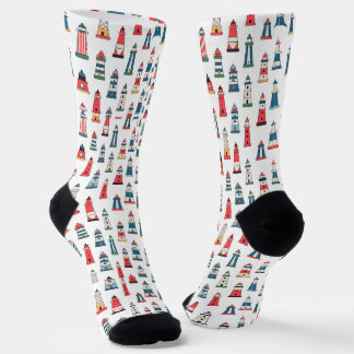 Faróis de Portugal Nautical Crew Socks – Sustainab Sokken