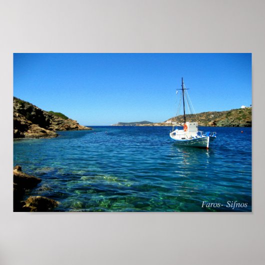 Faros- Sifnos Poster (Voorkant)