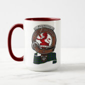 Farquharson Clan Badge Combo 15oz Mug (Gauche)